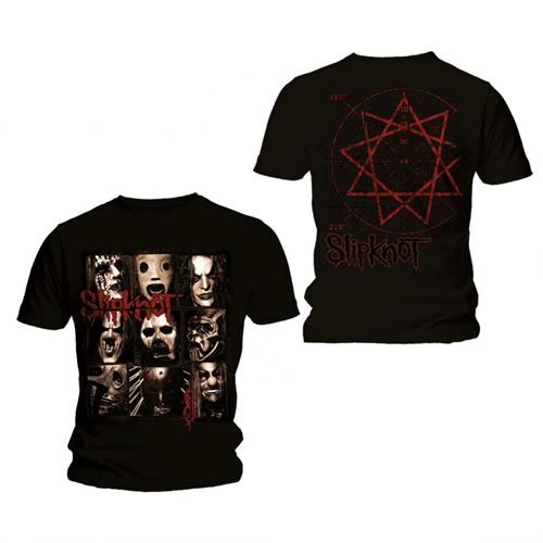 Tričko Slipknot - Mezzotint Decay, Unisex,Čierna,S