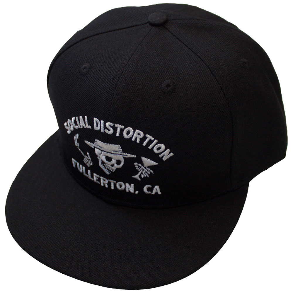 Šiltovka Social Distortion - Fullerton Skelly, Unisex,Čierna,Univerzálna