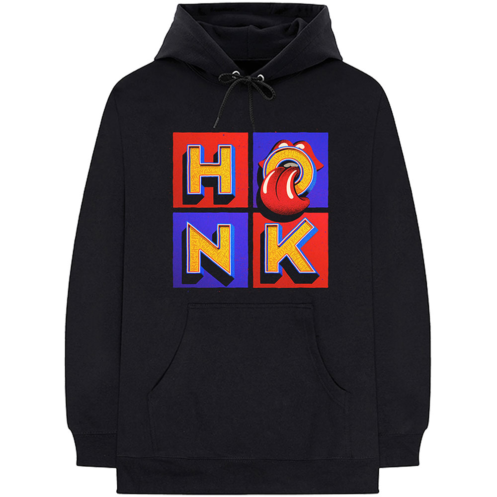 Mikina The Rolling Stones - Honk Album, Unisex,Čierna,XL