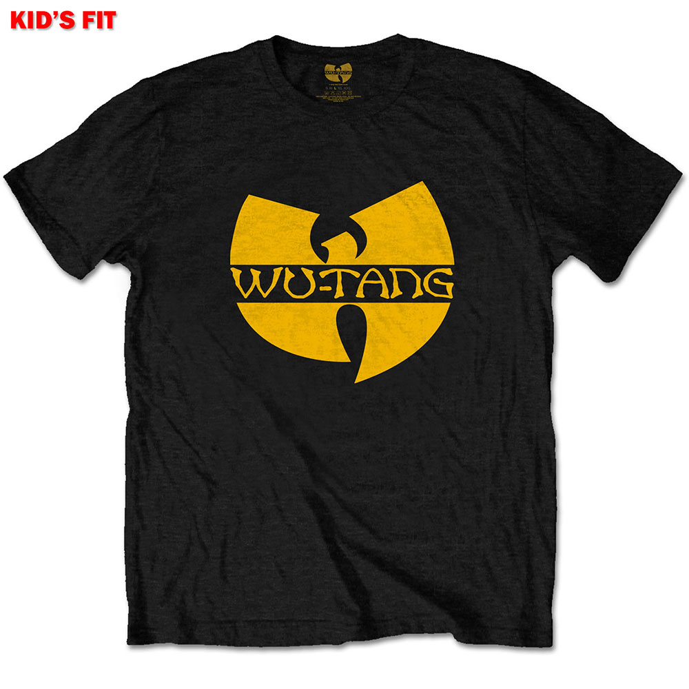 Tričko Wu-Tang Clan - Logo, Dieťa,Čierna,1 - 2 roky