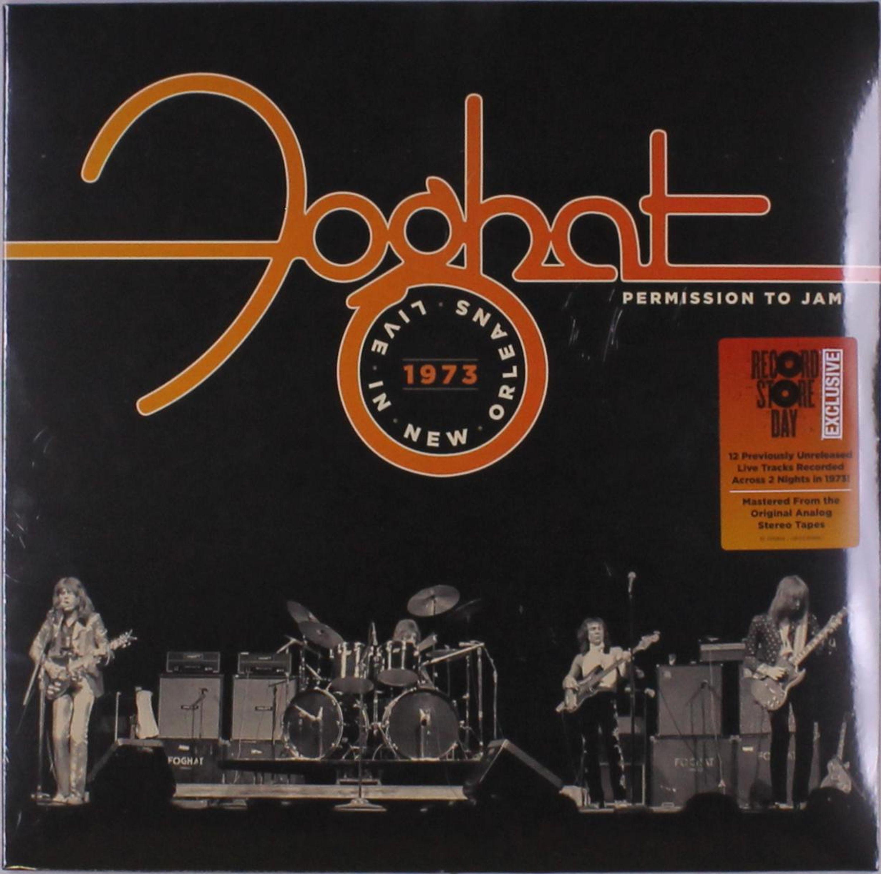 Vinyl Foghat - PERMISSION TO JAM: LIVE IN NEW ORLEANS 1973 (RSD 2024)