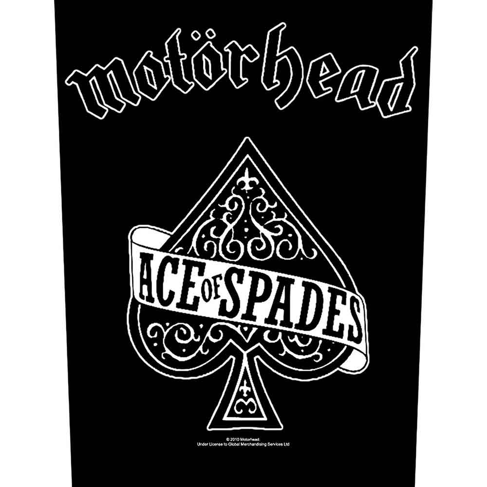 Nažehlovačka Motörhead - Ace of Spaces 2010