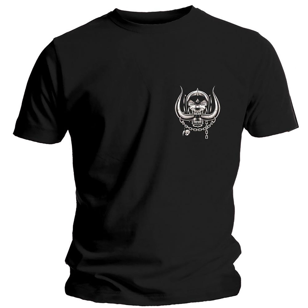 Tričko Motörhead - Pocket Logo, Unisex,Čierna,XXL
