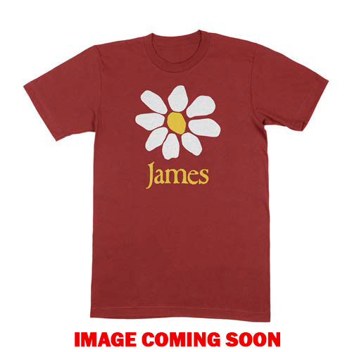 Tričko James - Daisy Logo, Unisex,Červená,XXL