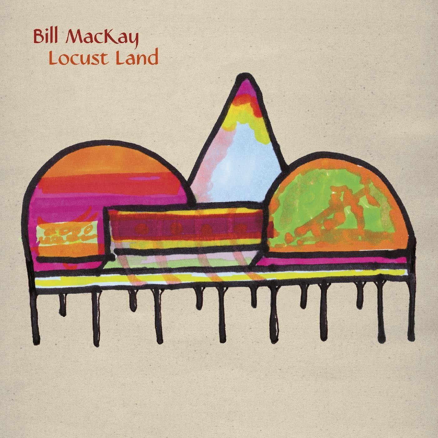 Vinyl Bill MacKay - LOCUST LAND