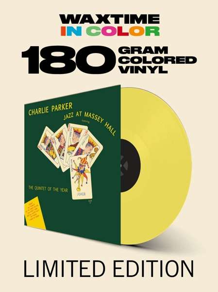 Vinyl Charlie Parker - JAZZ AT MASSEY HALL