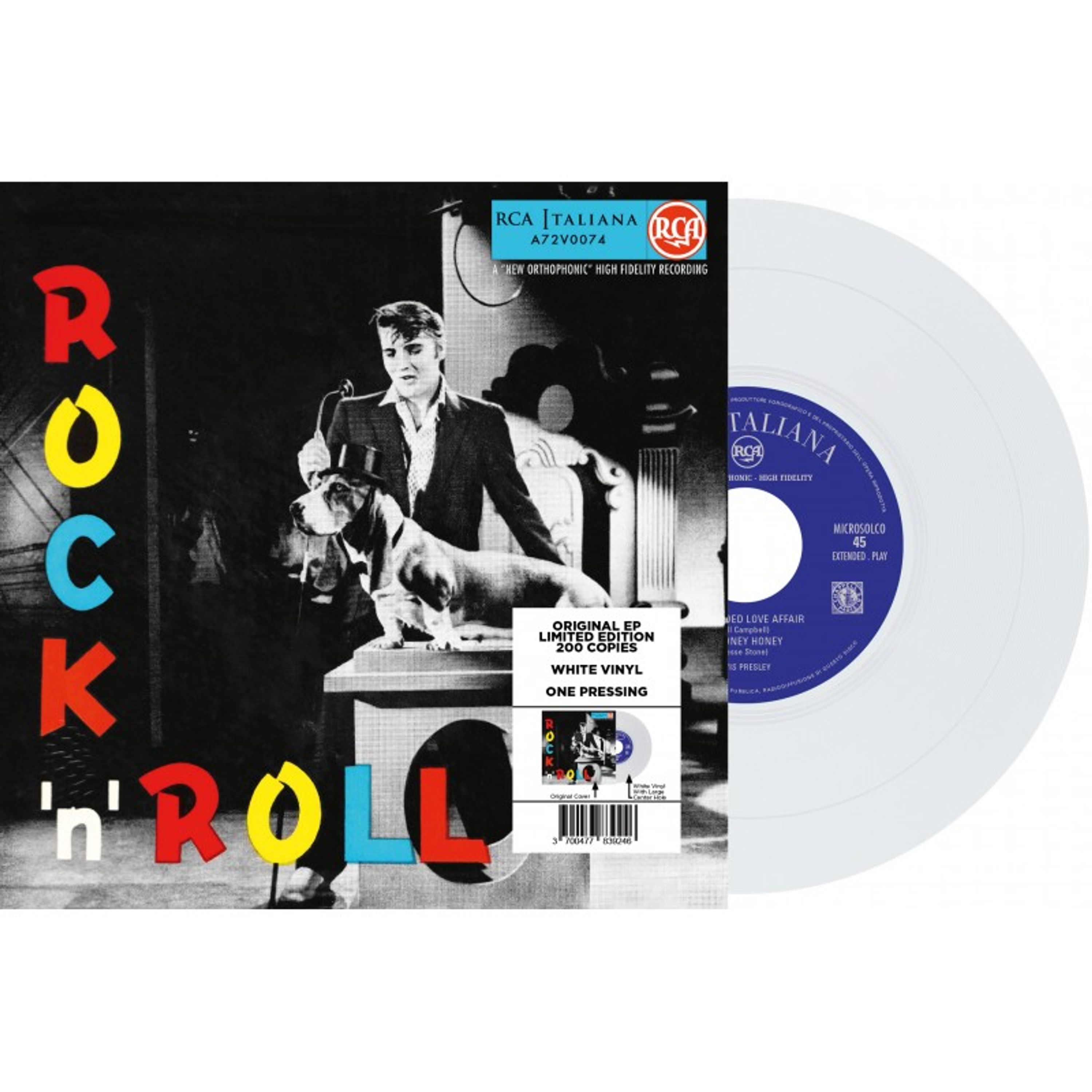 Vinyl Elvis Presley - 7-EP ETRANGER N18 - ROCK 'N' ROLL (ITALY)