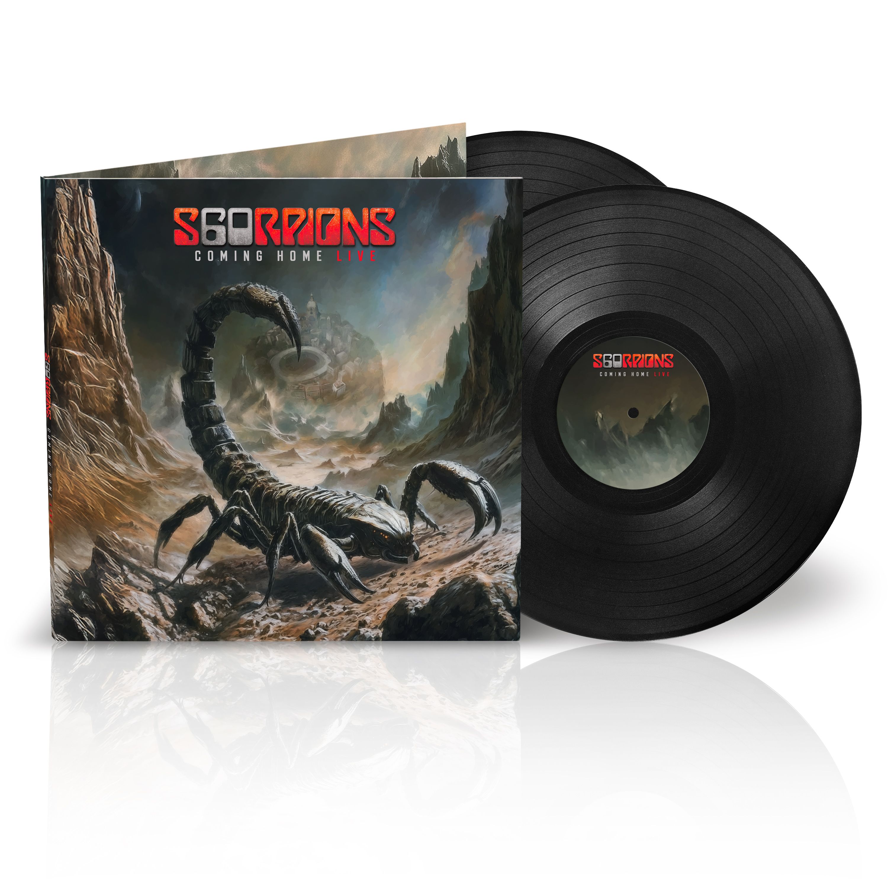 Vinyl Scorpions - COMING HOME LIVE