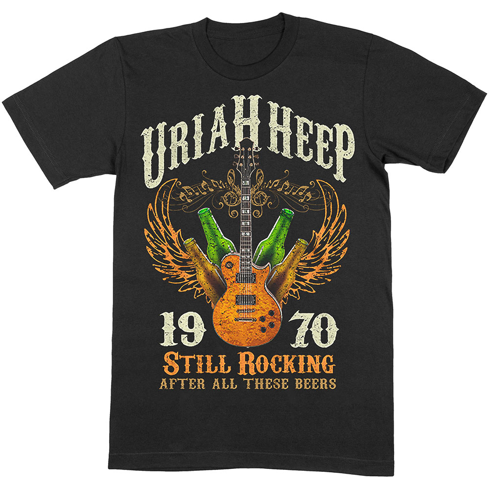 Tričko Uriah Heep - Still Rocking, Unisex,Čierna,XL