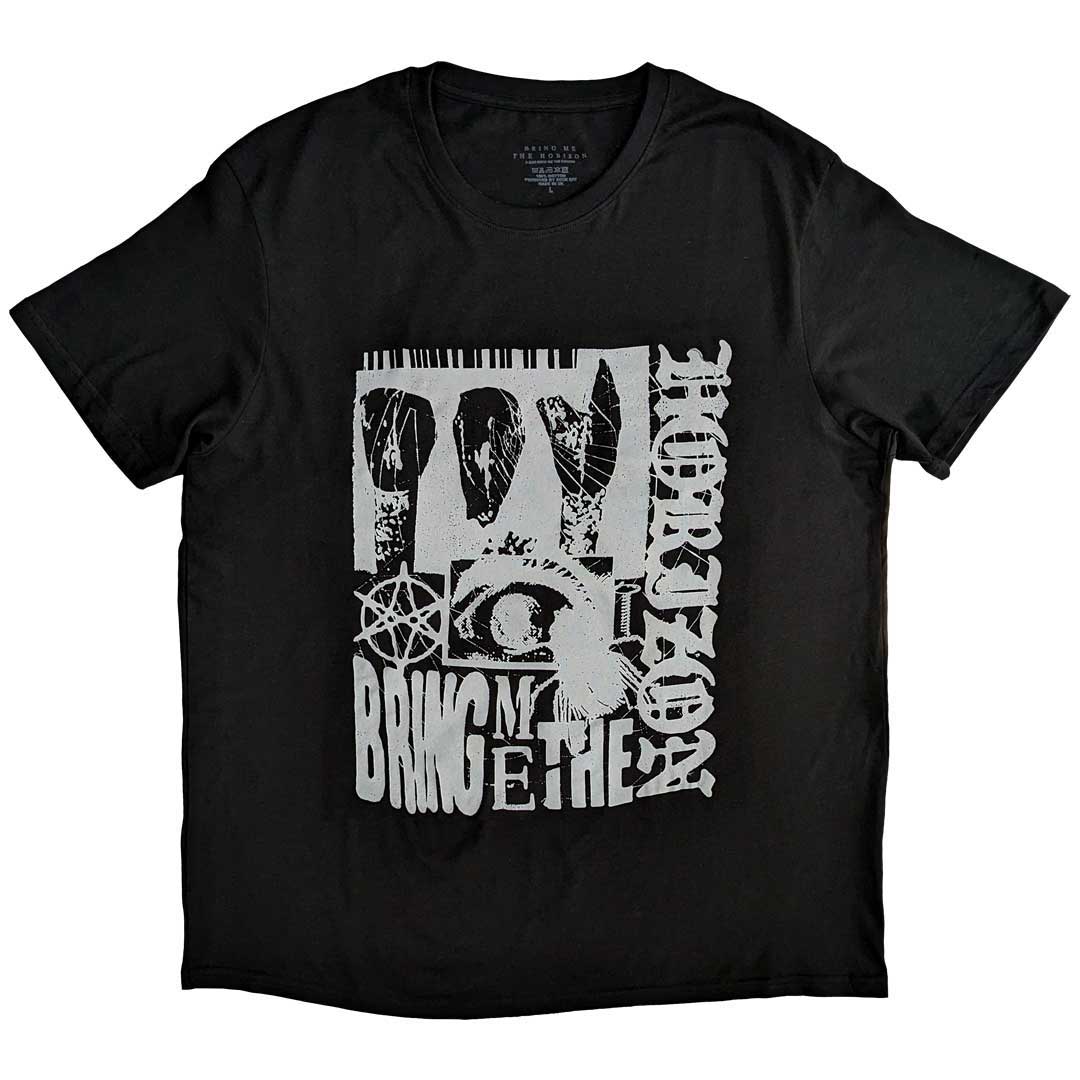 Tričko Bring me the horizon - Bug, Unisex,Čierna,XXL