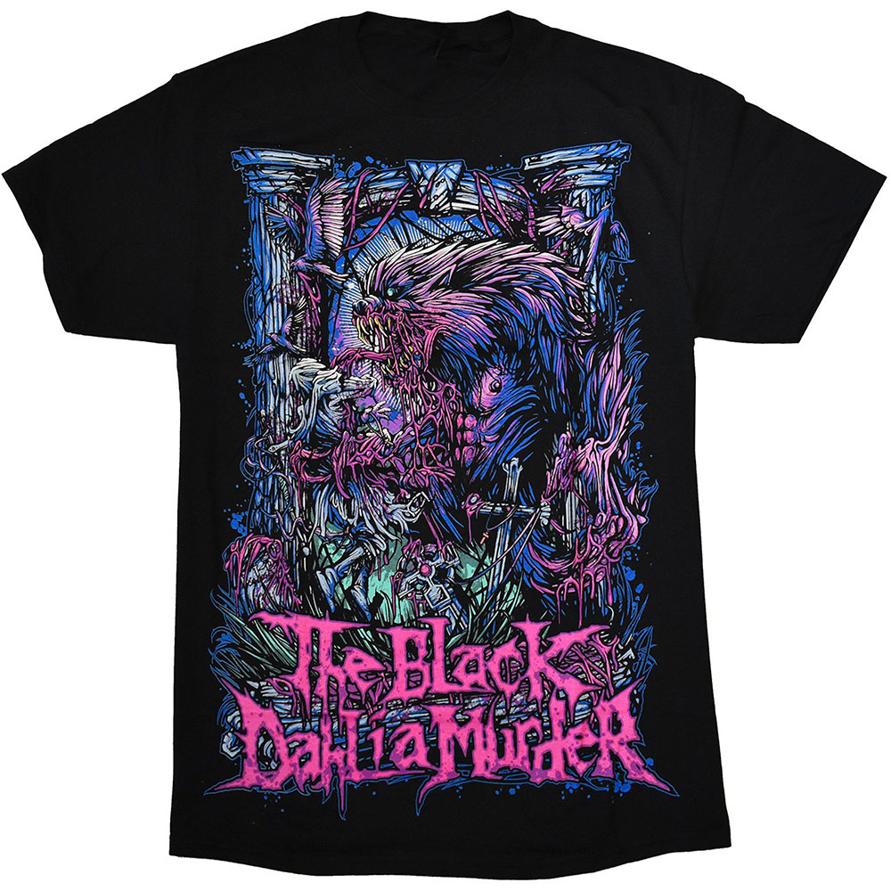 Tričko The Black Dahlia Murder - Wolfman, Unisex,Čierna,S