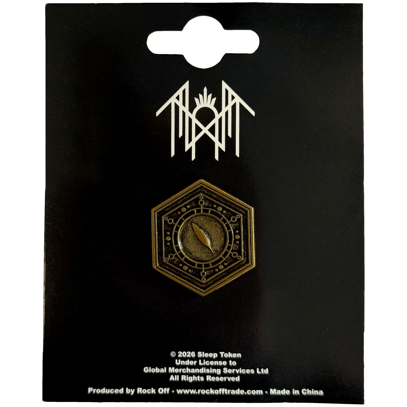 Odznak Sleep Token - Emergence Feathered Host
