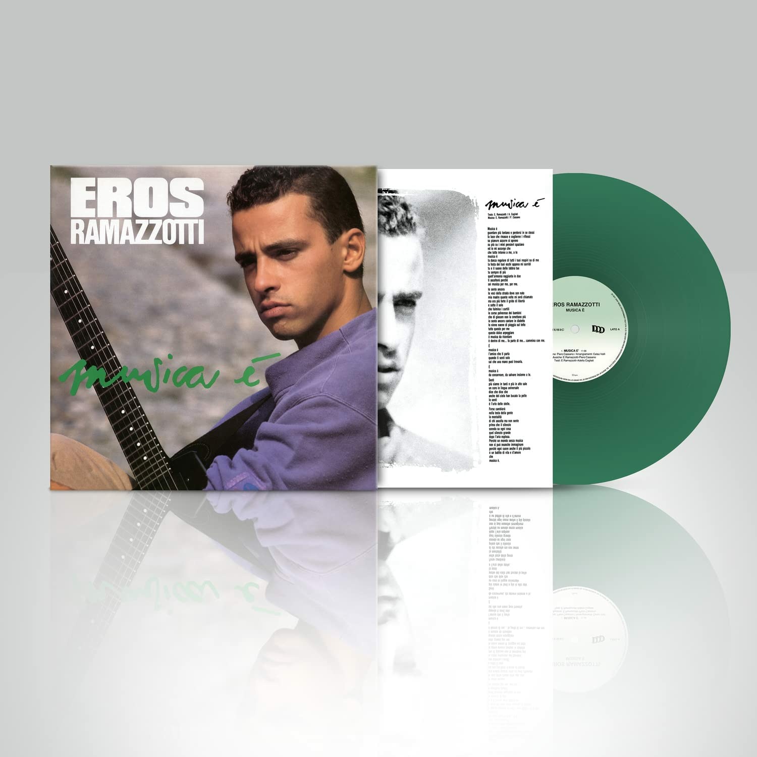 Vinyl Eros Ramazzotti - Musica è (Green Coloured Vinyl)