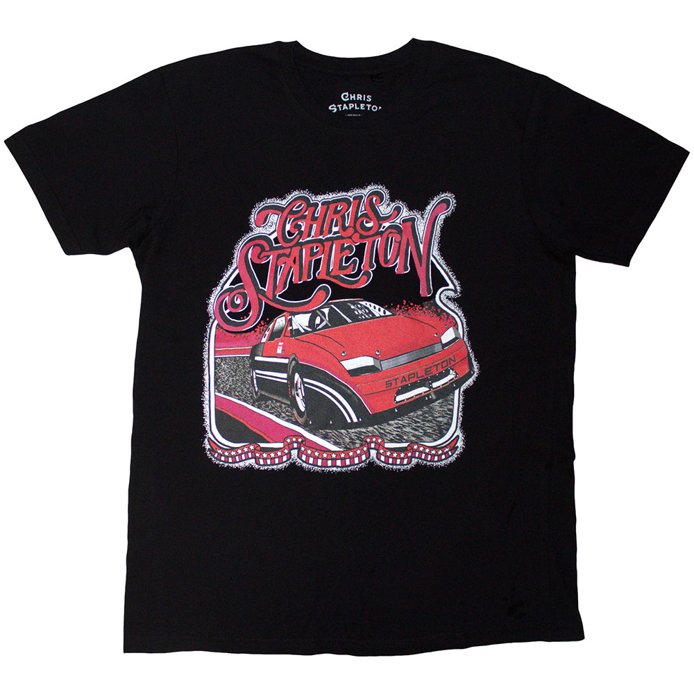 Tričko Chris Stapleton - Car, Unisex,Čierna,XXL