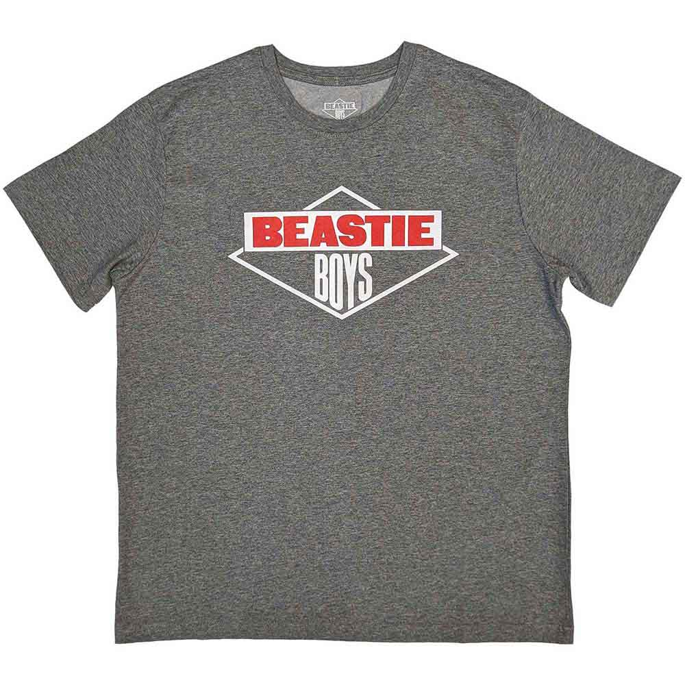 Tričko Beastie Boys - Logo, Unisex,Šedá,XXL