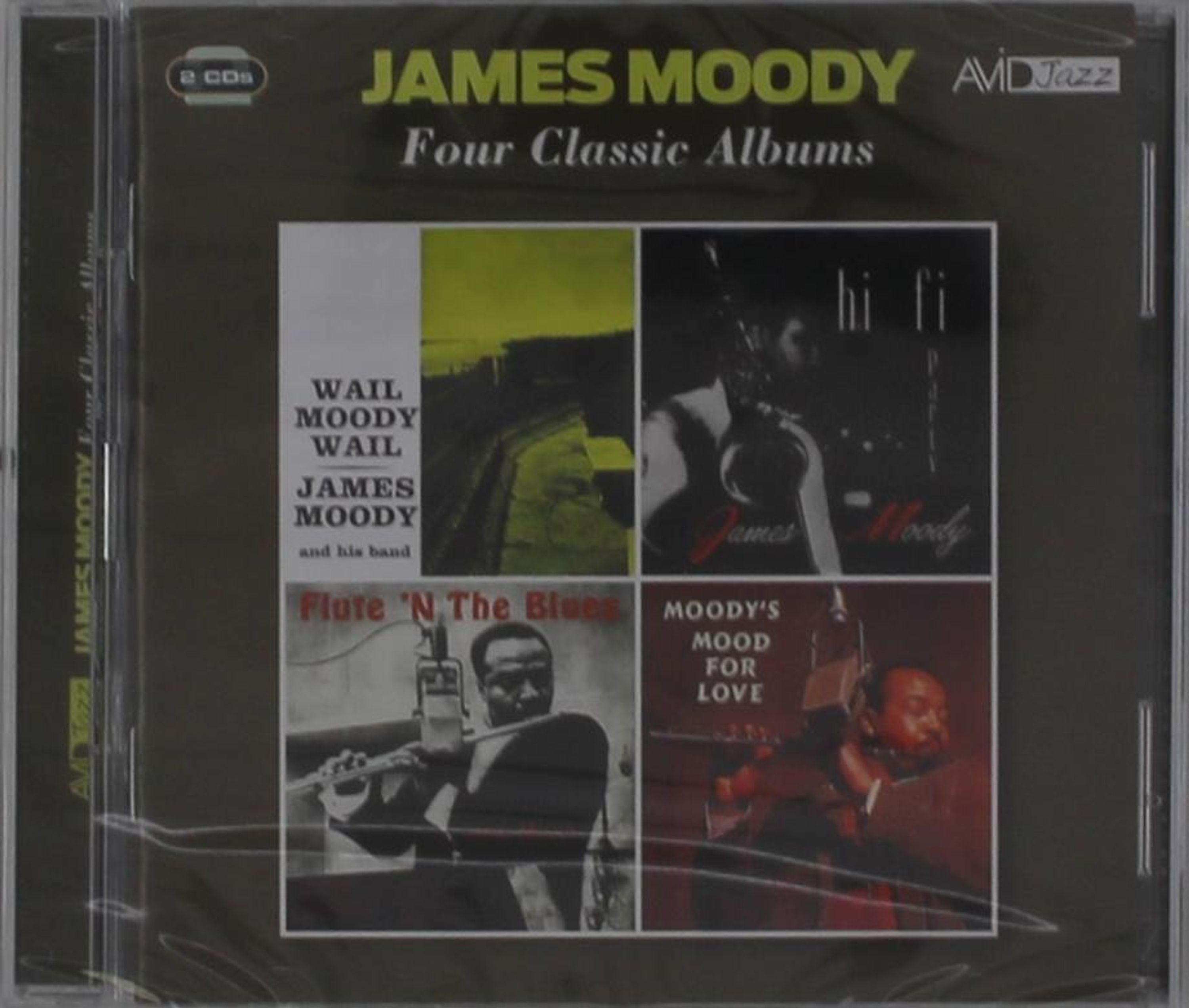 CD - MOODY, JAMES - FOUR CLASSIC ALBUMS