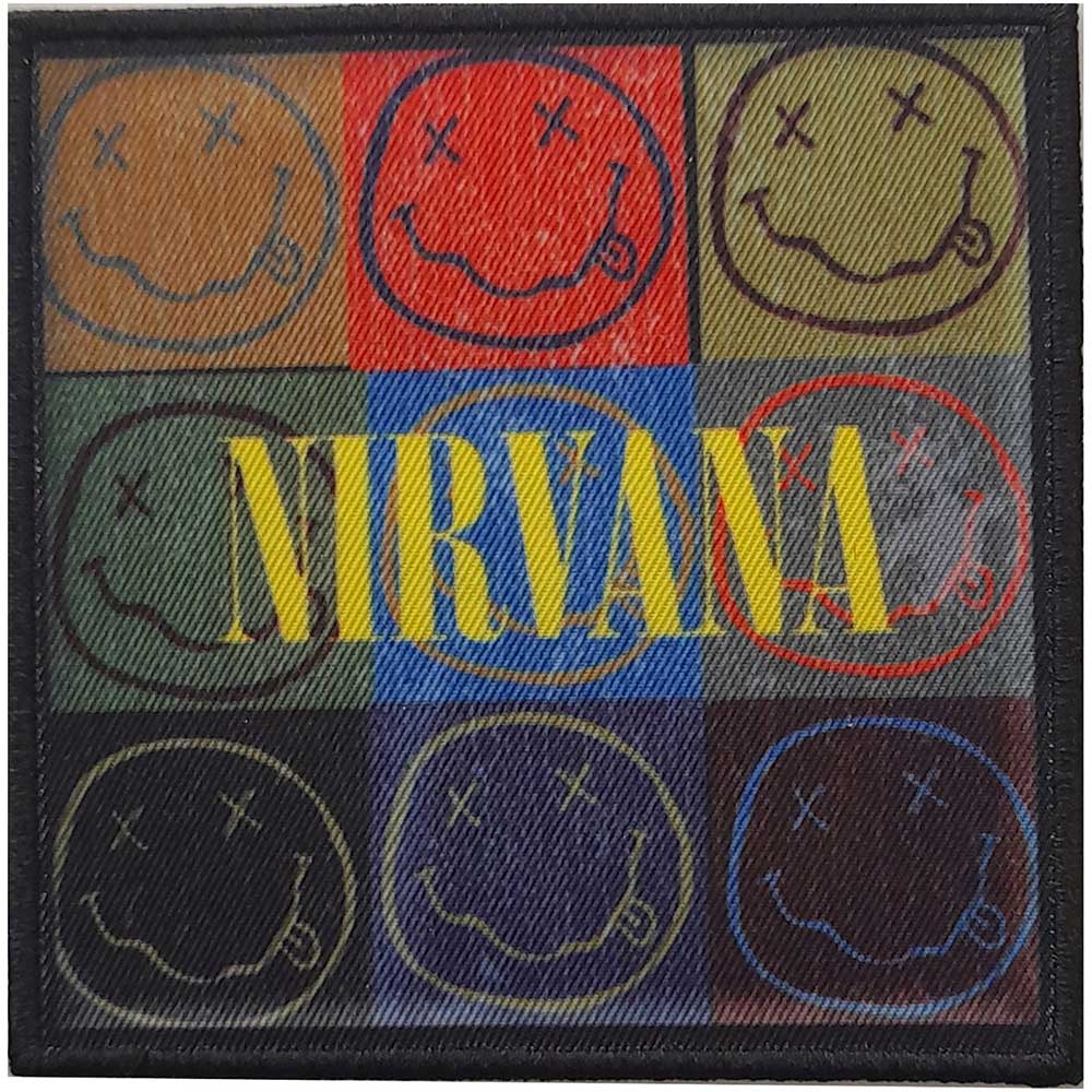 Nažehlovačka Nirvana - Distressed Smiley Blocks