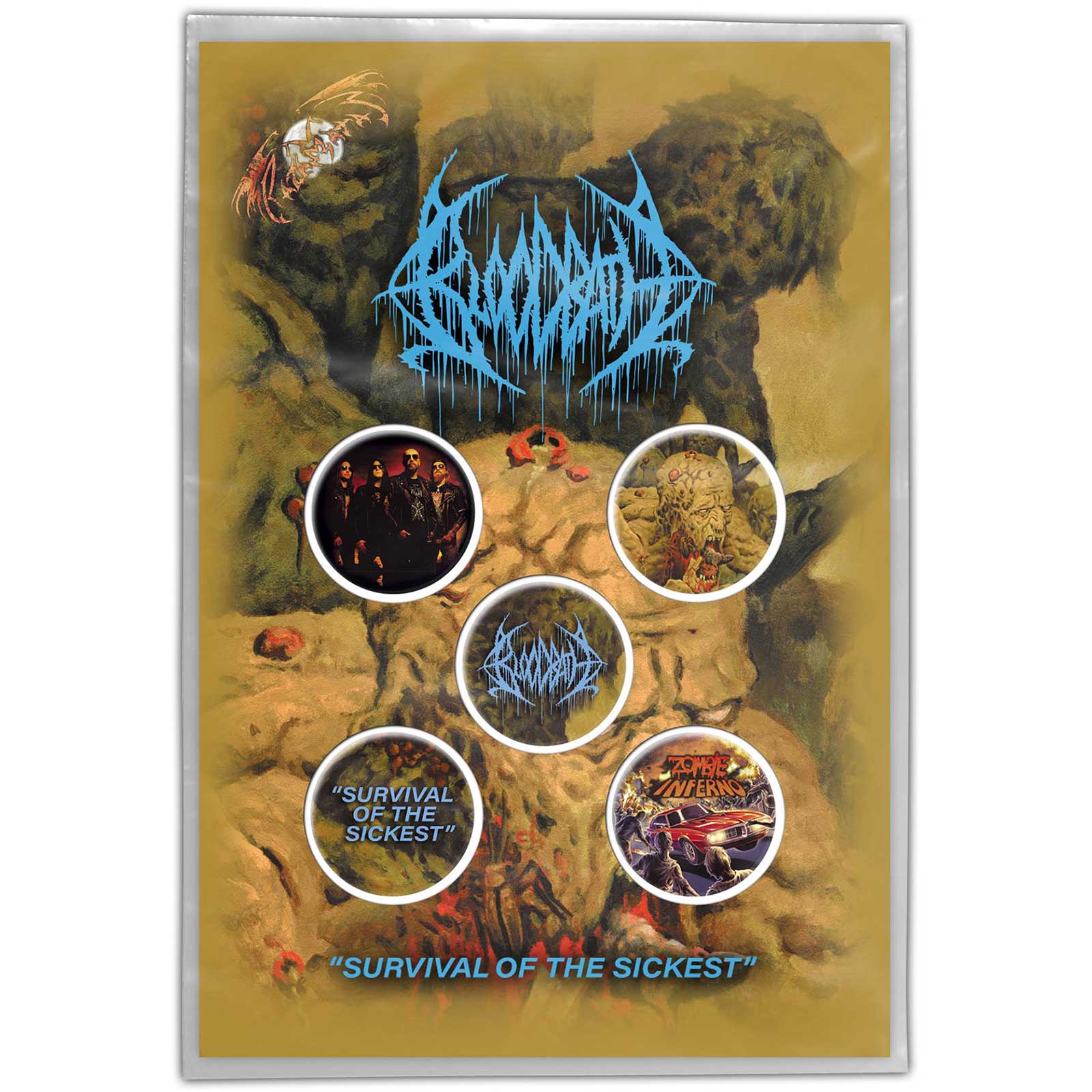 Odznak Bloodbath - Survival Of The Sickest