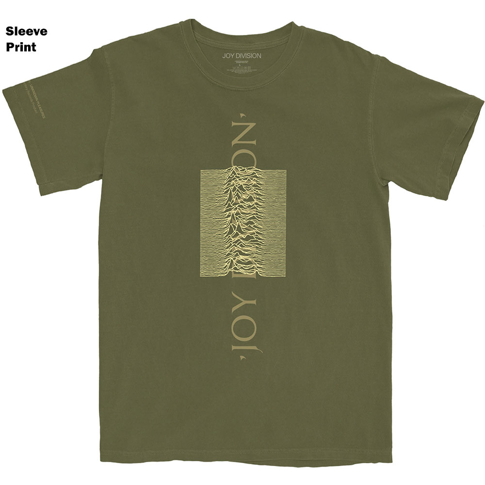 Tričko Joy Division - Blended Pulse, Unisex,Zelená,XL