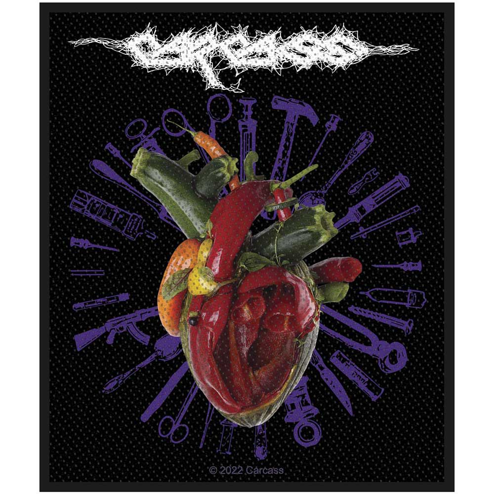 Nažehlovačka Carcass - Torn Arteries