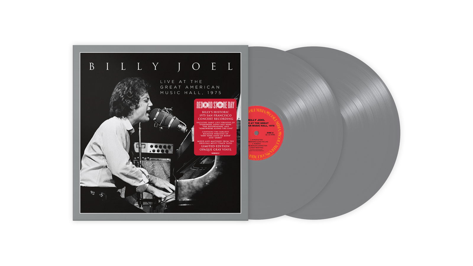 Vinyl Billy Joel - LIVE AT THE GREAT AMERICAN MUSIC HALL - 1975
