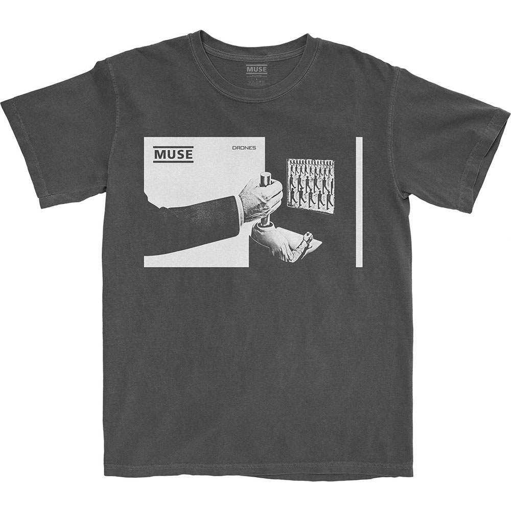 Tričko Muse - Shifting, Unisex,Šedá,XXL