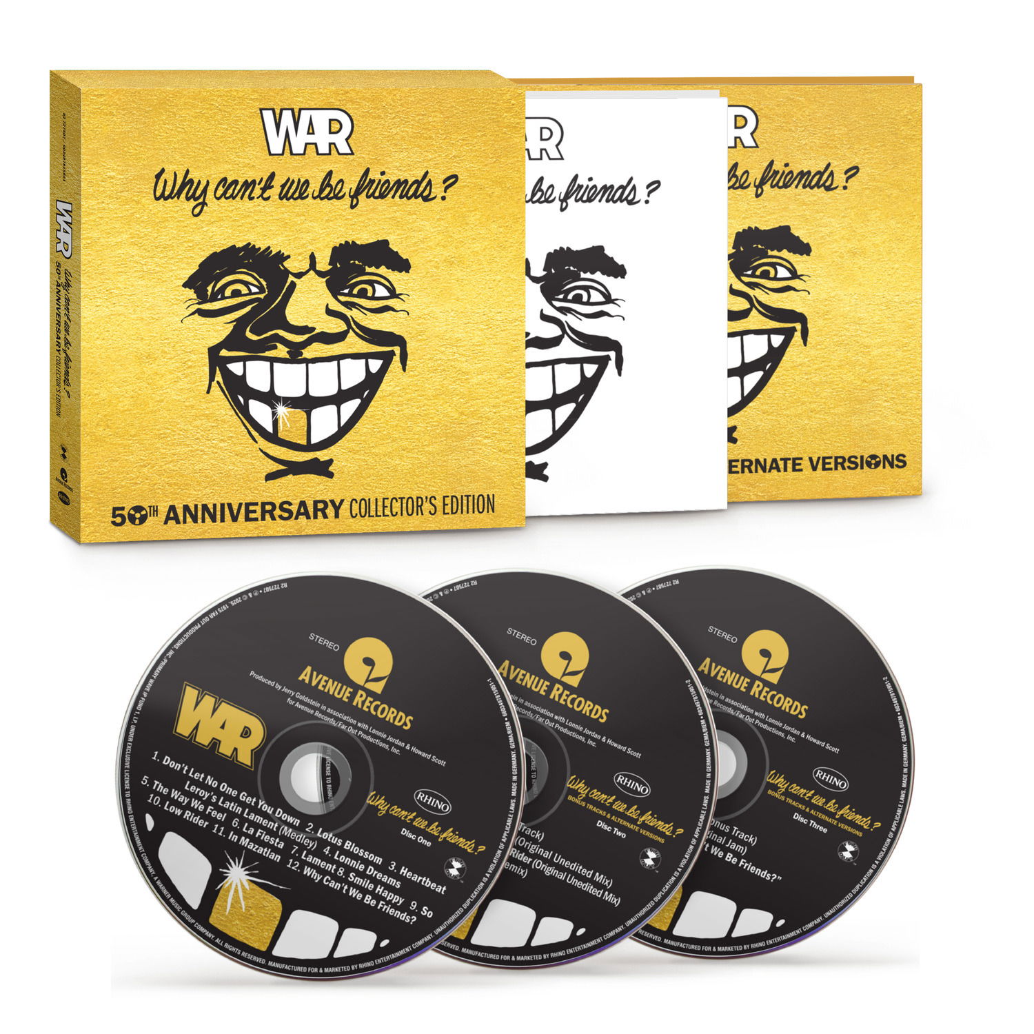 CD The War - WHY CAN'T WE BE FRIENDS?