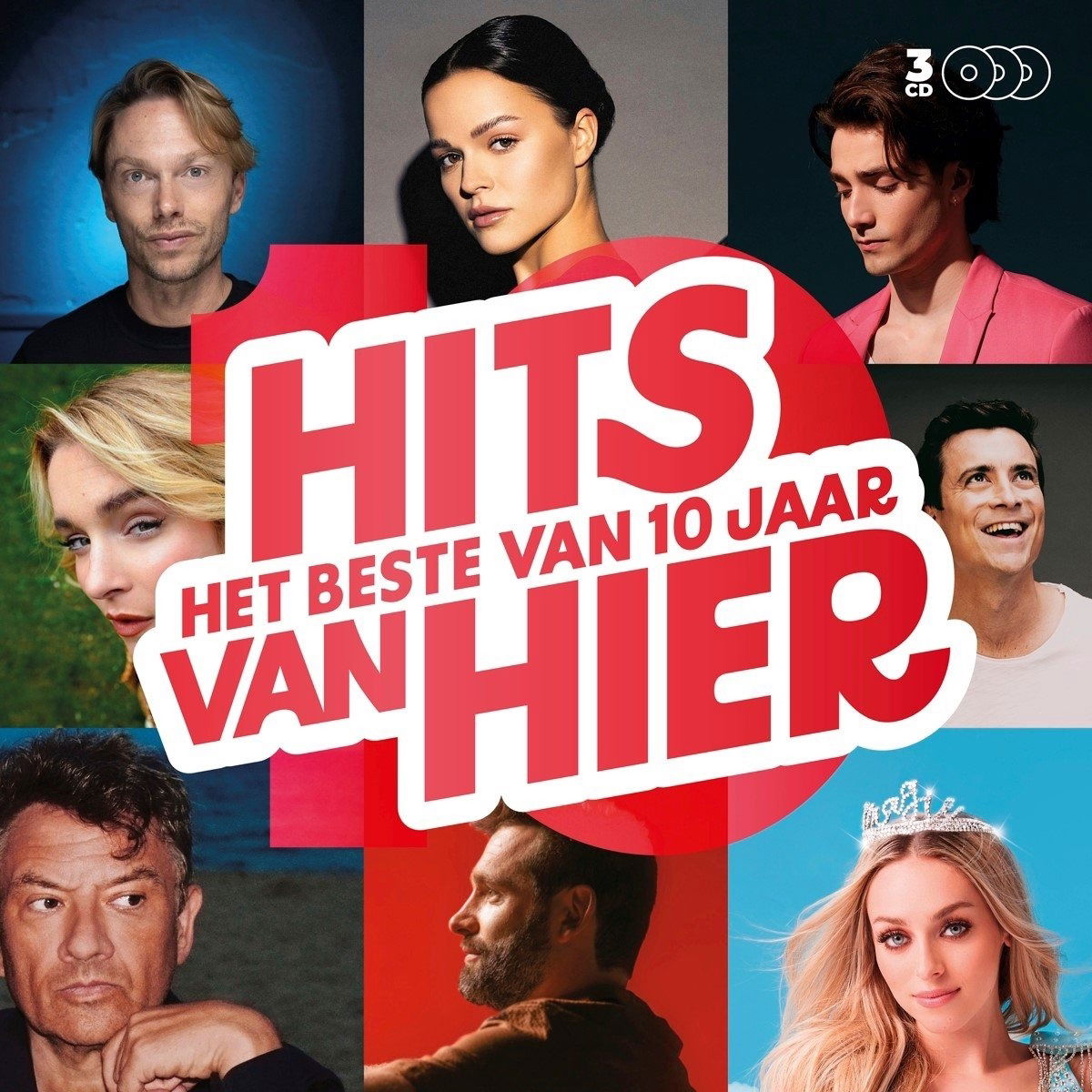 CD Various Artists - HET BESTE VAN 10 JAAR HITS VAN HIER