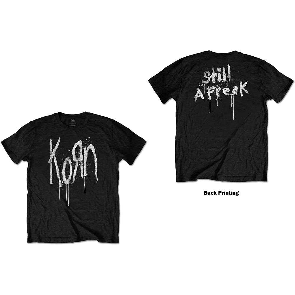 Tričko Korn - Still A Freak, Unisex,Čierna,XXL