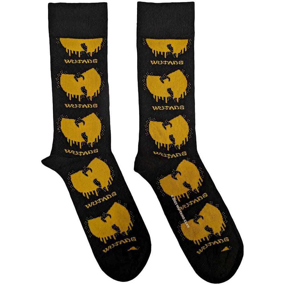 Ponožky Wu-Tang Clan - Dripping Logo, Unisex,Čierna,Univerzálna