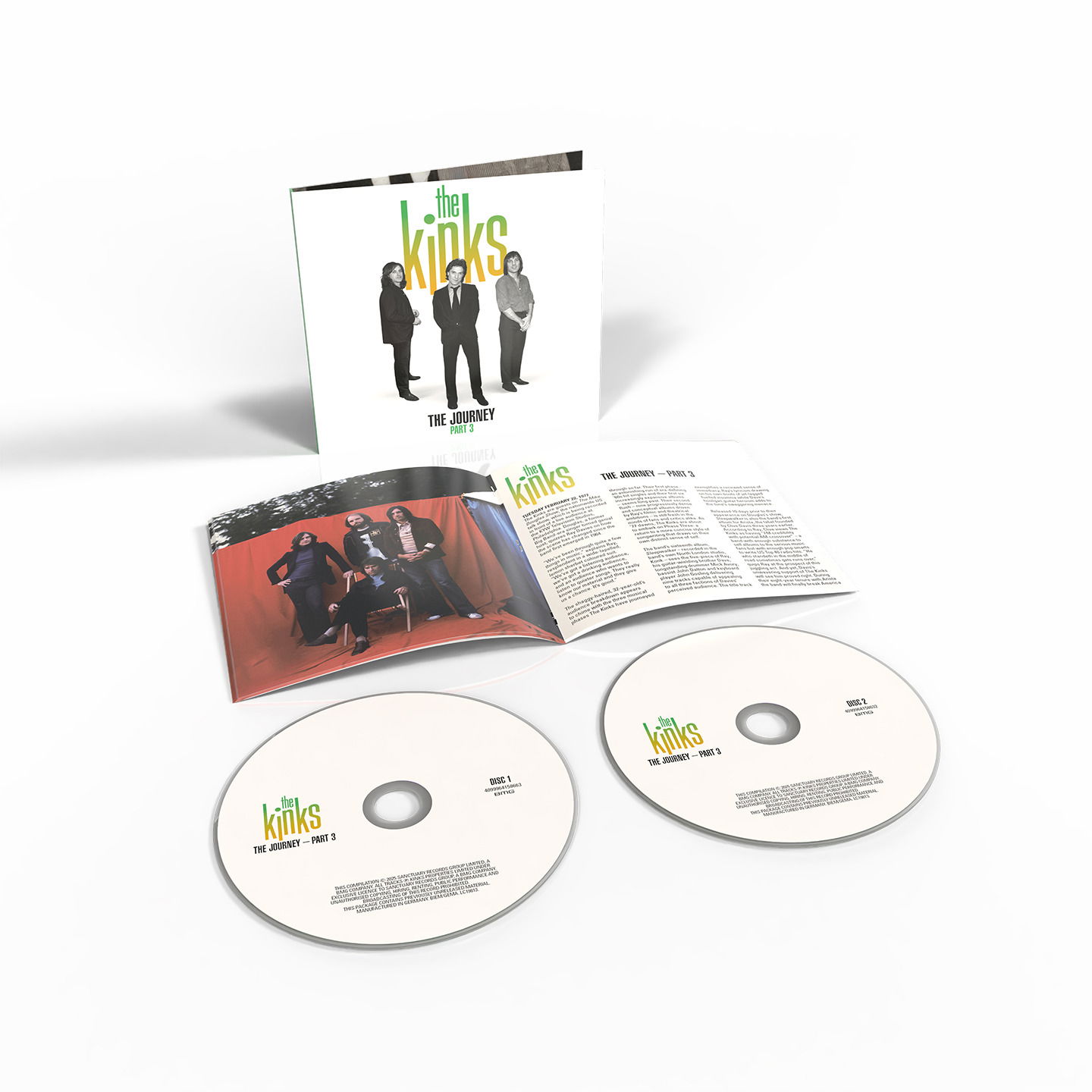 CD The Kinks - THE JOURNEY - PT. 3