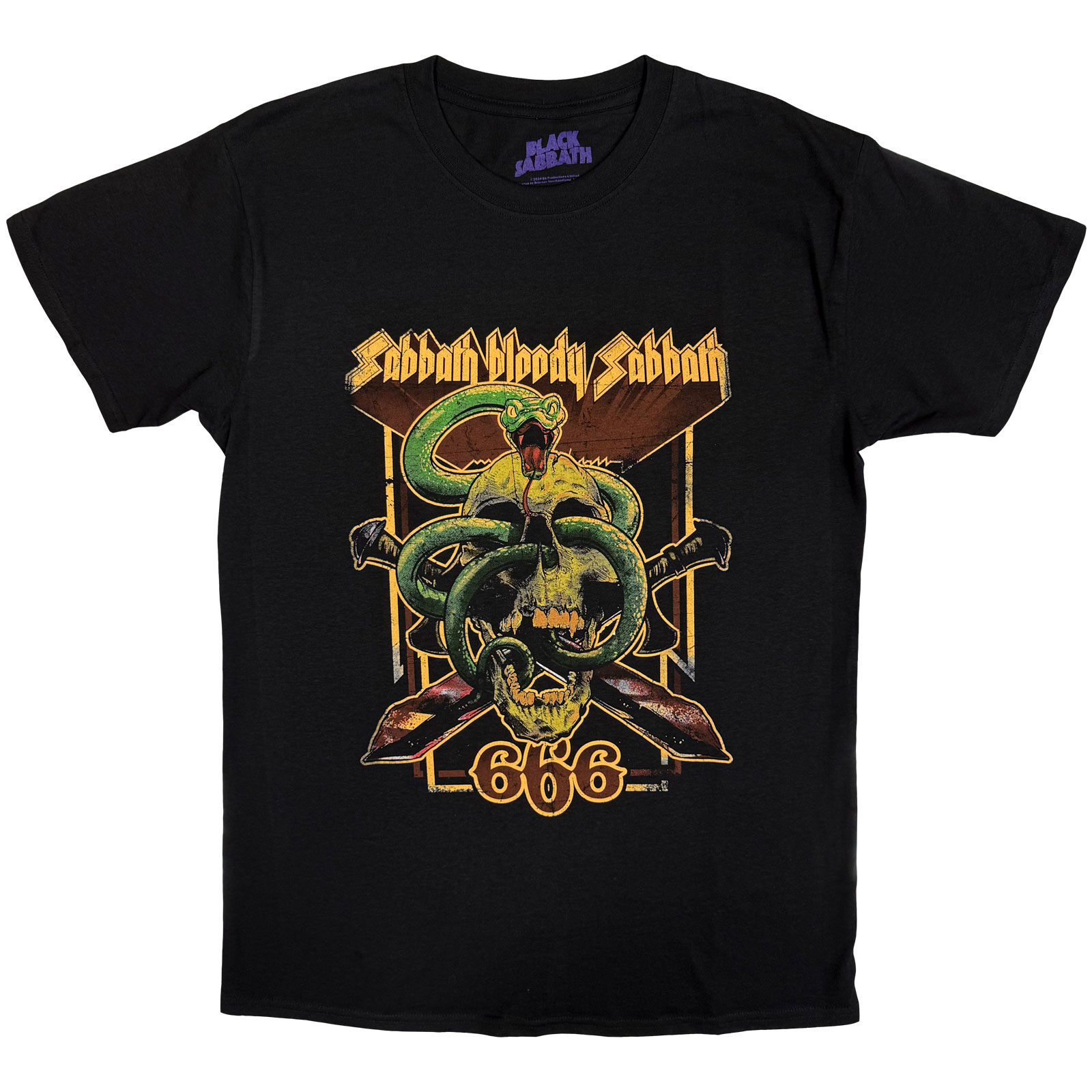 Tričko Black Sabbath - Bloody Sabbath 666, Unisex,Čierna,XXL