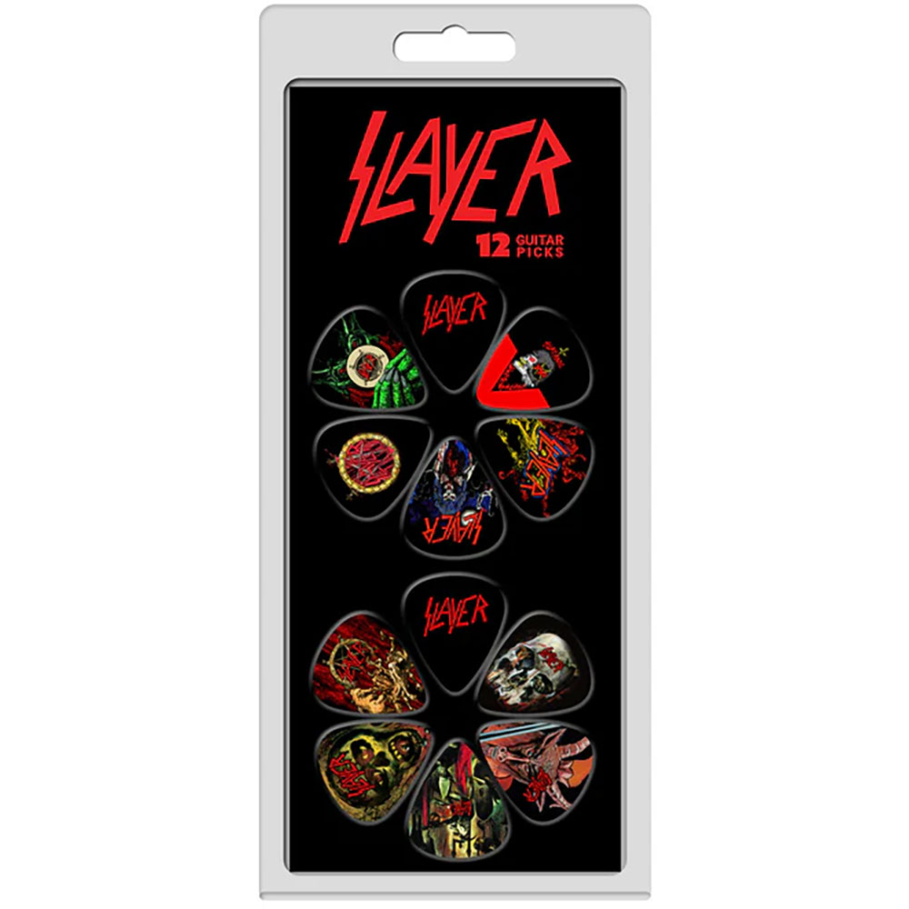 Brnkadlo Slayer - Album Covers 12-Pack, Multicolor,Univerzálna