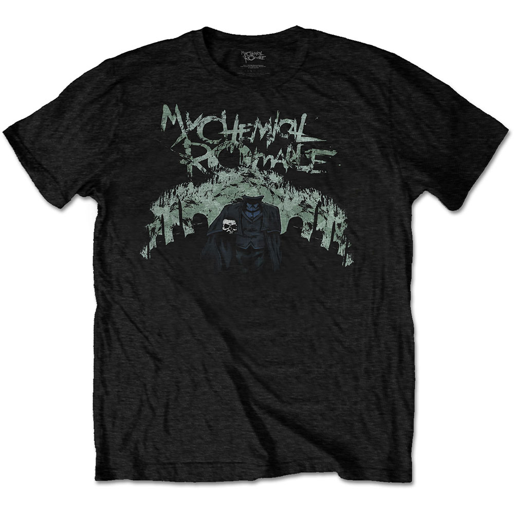 Tričko My Chemical Romance - Knight Procession, Unisex,Čierna,XXL