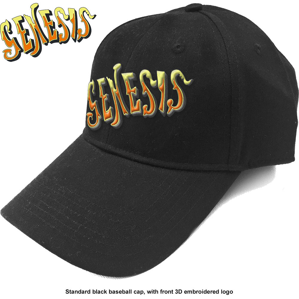 Šiltovka Genesis - Orange Classic Logo, Unisex,Čierna,Univerzálna