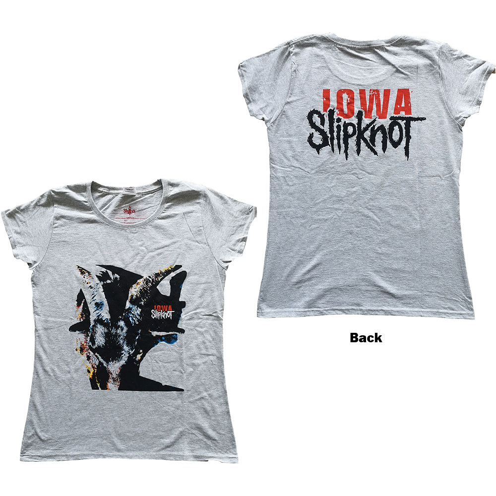 Tričko Slipknot - Iowa Goat Shadow, Žena,Šedá,XXL