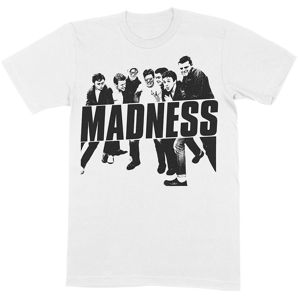 Tričko MADNESS - Vintage Photo, Unisex,Biela,XXL