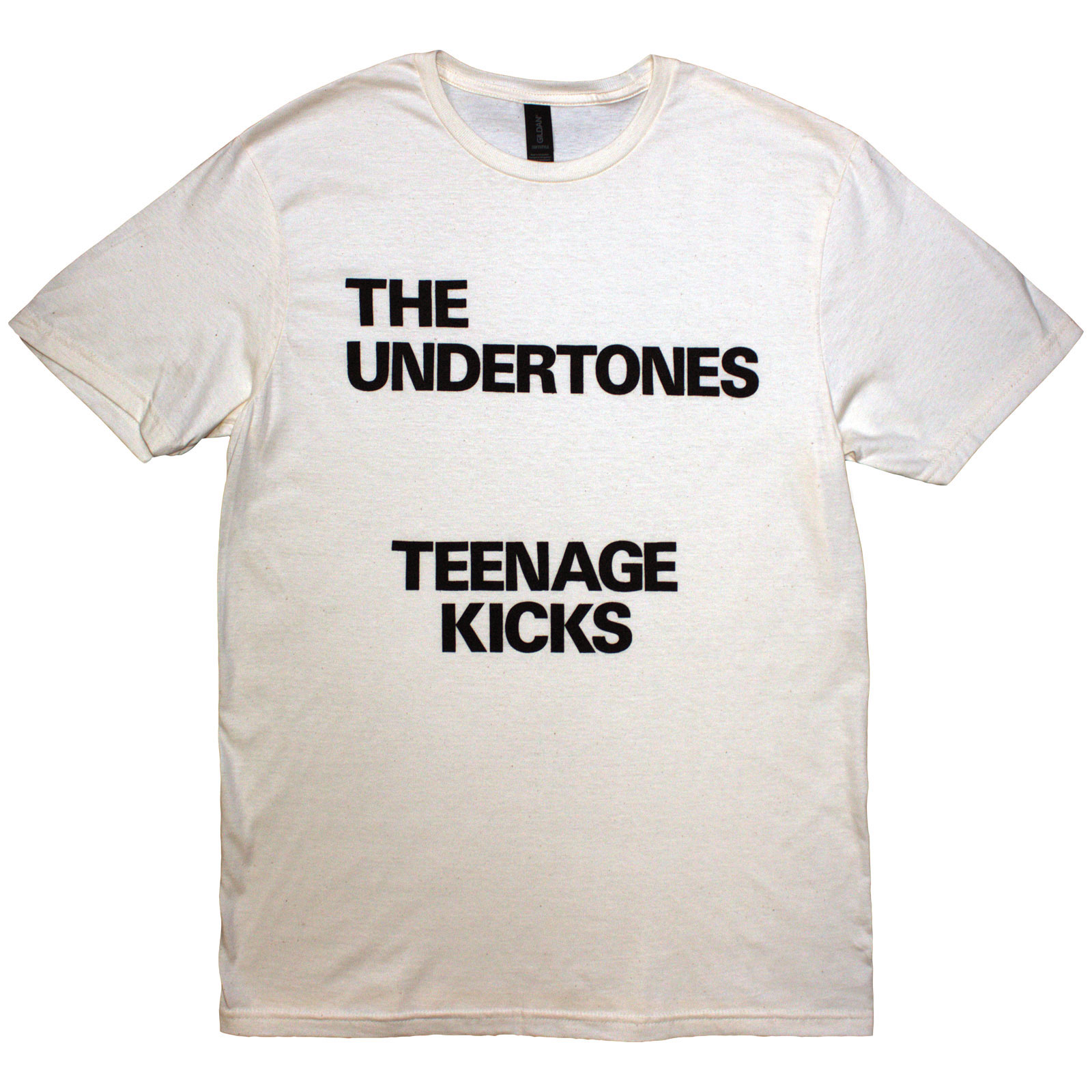 Tričko The Undertones - Teenage Kicks Text, Unisex,Natural,XXL