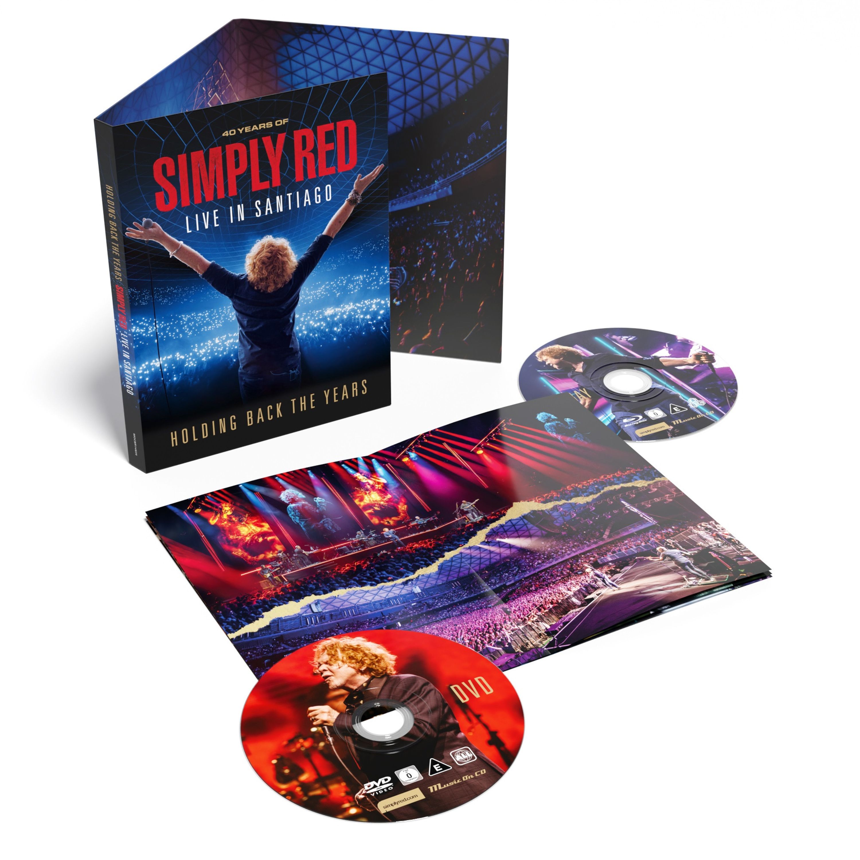 Blu-ray Simply Red - HOLDING BACK THE YEARS...