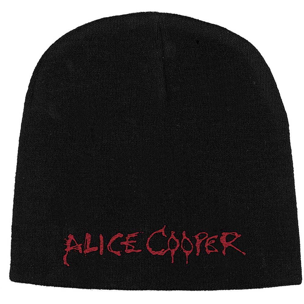 Čapica Alice Cooper - Logo, Unisex,Čierna,Univerzálna