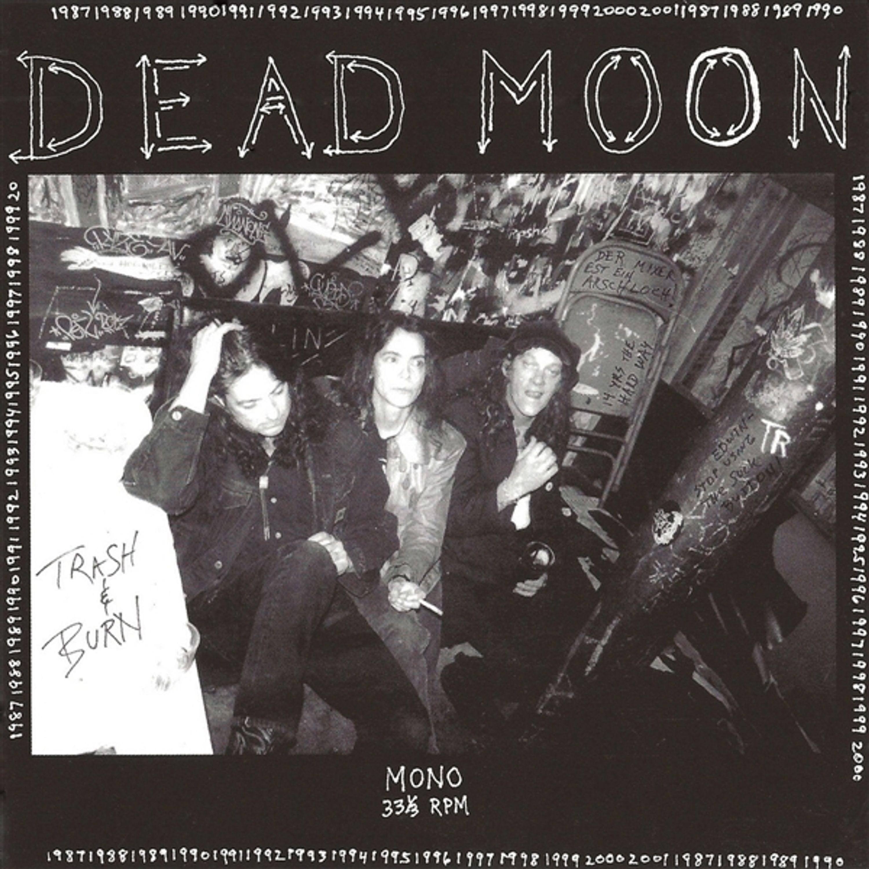 Vinyl Dead Moon - TRASH AND BURN