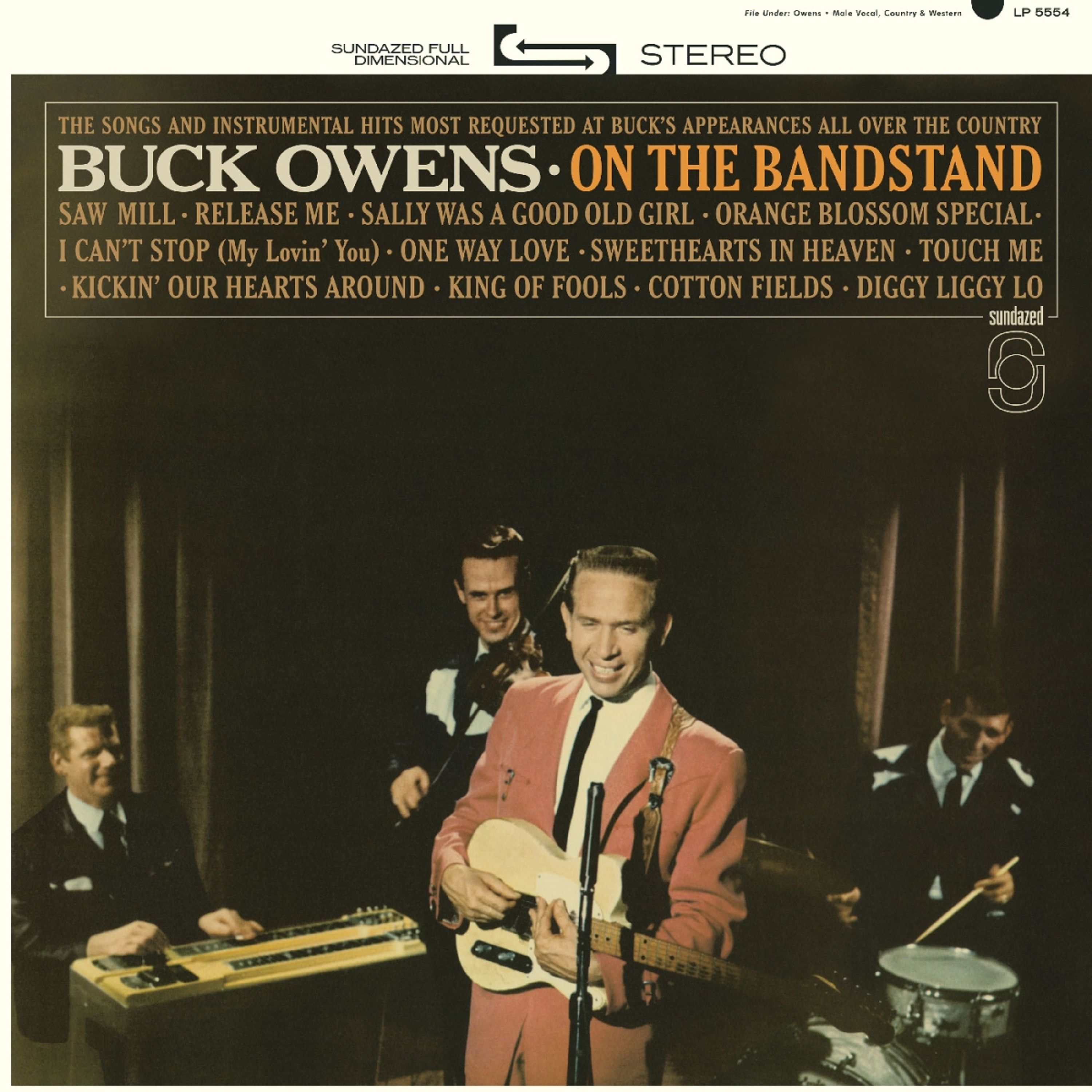 Vinyl Buck Owens and His Buckaroos - ON THE BANDSTAND