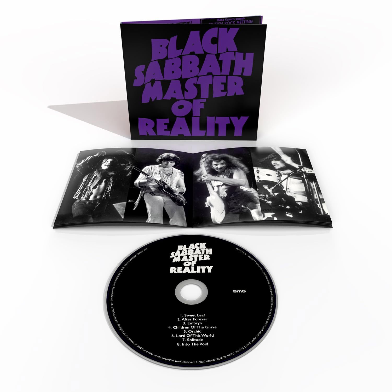 CD Black Sabbath - MASTER OF REALITY