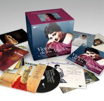 CD Victoria de los Ángeles - VICTORIA DE LOS ÁNGELES: COMPLETE WARNER RECORDINGS 59CD (HMV & VSM)