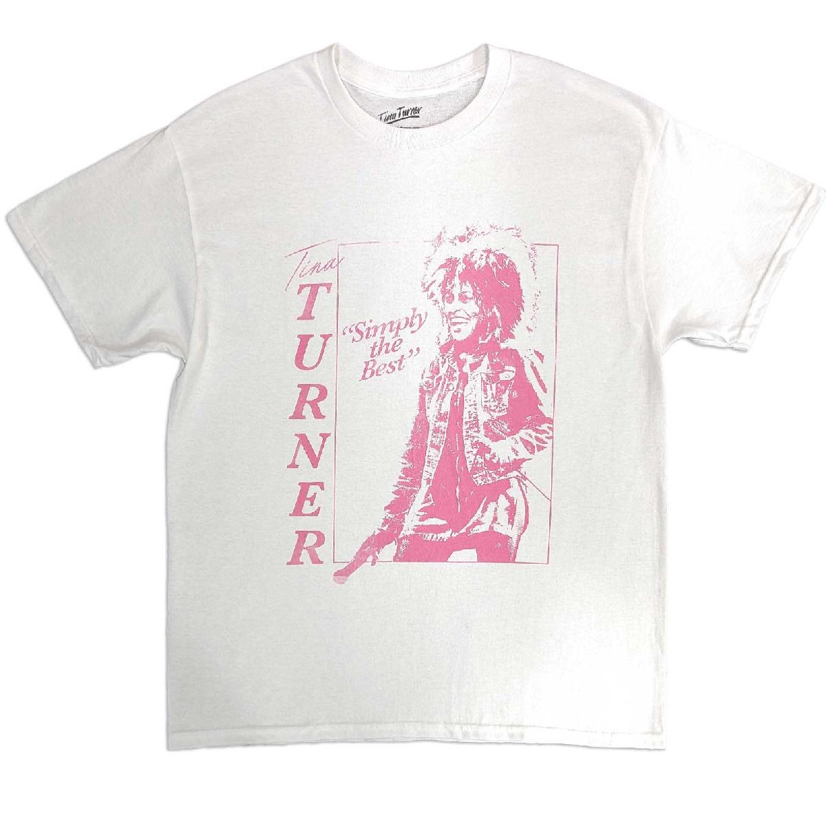 Tričko Tina Turner - The Best, Unisex,Biela,XXL