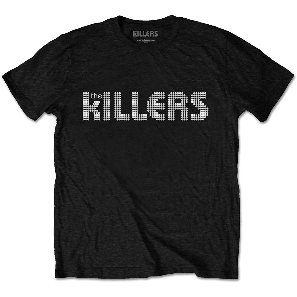 Tričko The Killers - Dots Logo, Unisex,Čierna,XXL