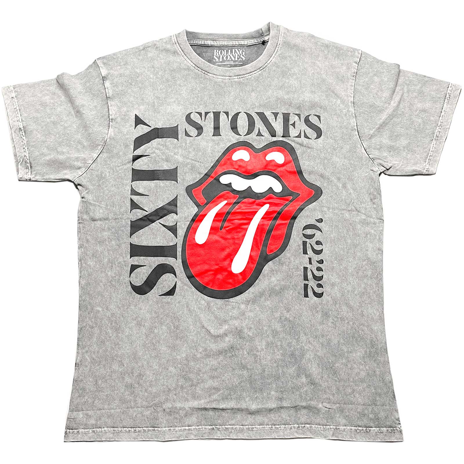 Tričko The Rolling Stones - Sixty Vertical, Unisex,Šedá,XXL