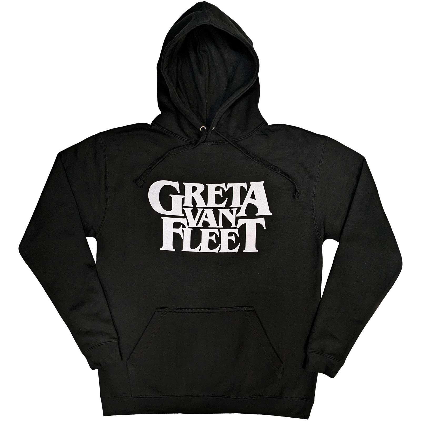 Mikina Greta Van Fleet - Logo, Unisex,Čierna,XXL