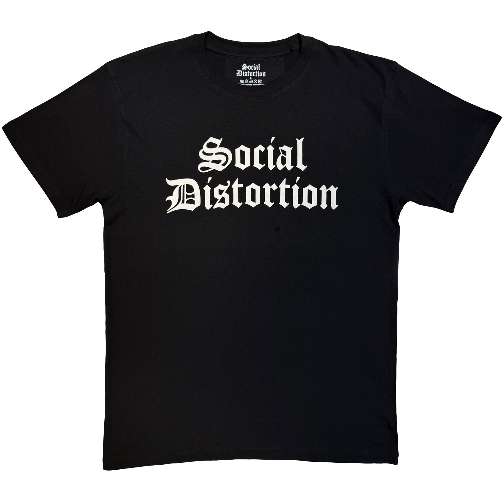Tričko Social Distortion - Logo Mono, Unisex,Čierna,XXL