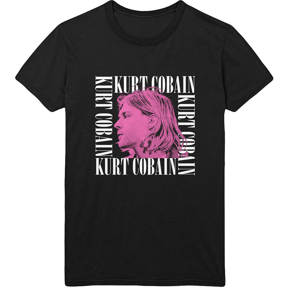 Tričko Kurt Cobain - Head Shot Frame, Unisex,Čierna,XXL